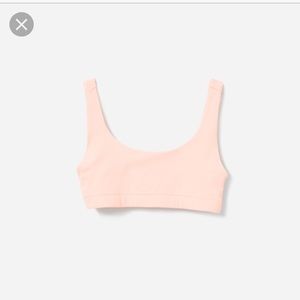 Everlane Tank Bra Light Peach size s